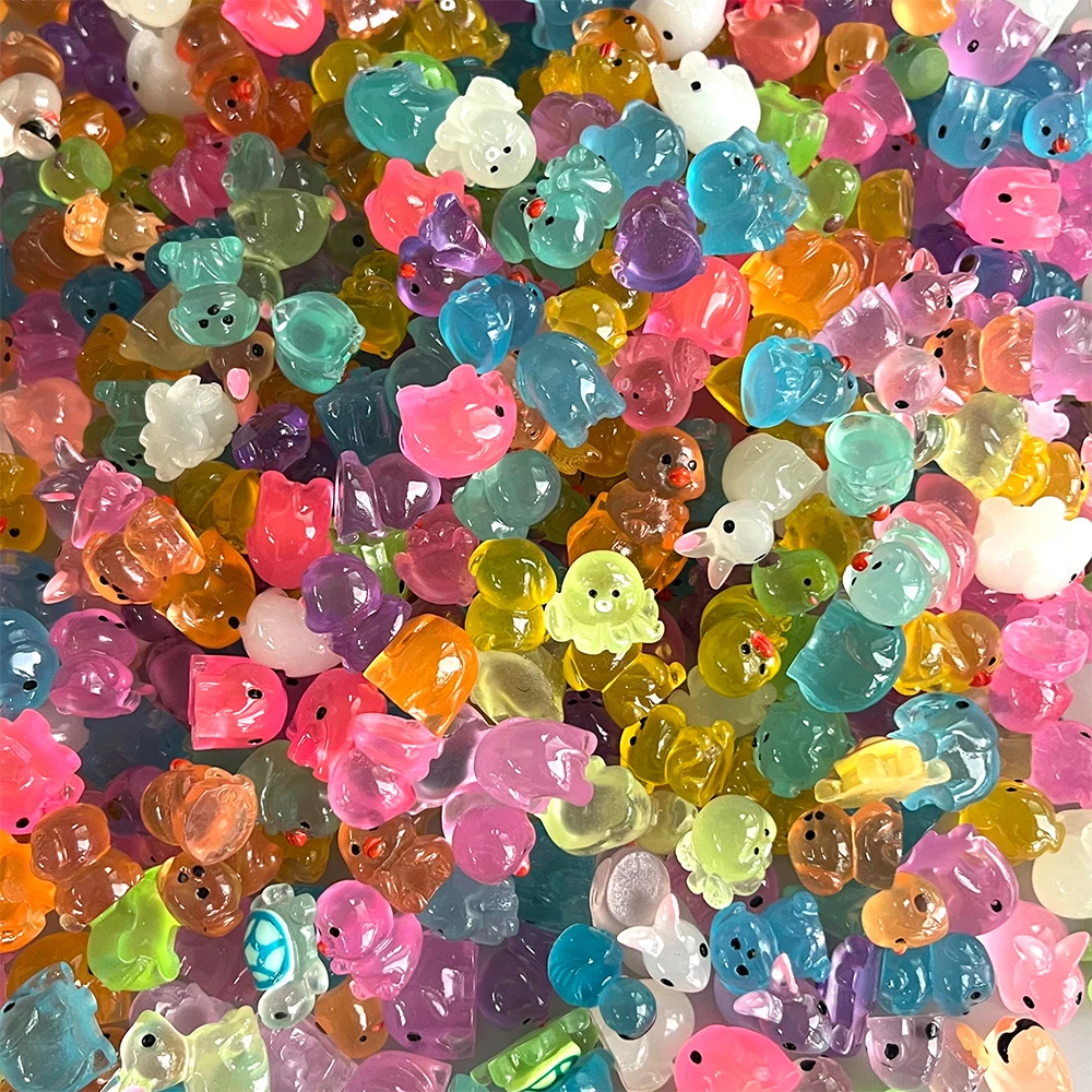 60pcs Luminous Mini Resin Anim – обзор и цена Home Security Items