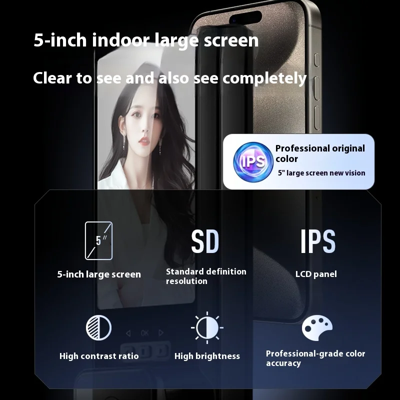 TLF For S93 Smart Door  Wooden – обзор и цена Home Security Door