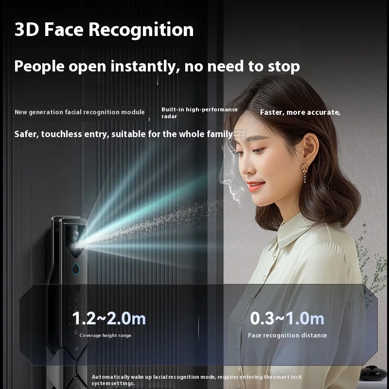 TLF For S93 Smart Door  Wooden – обзор и цена Home Security Door