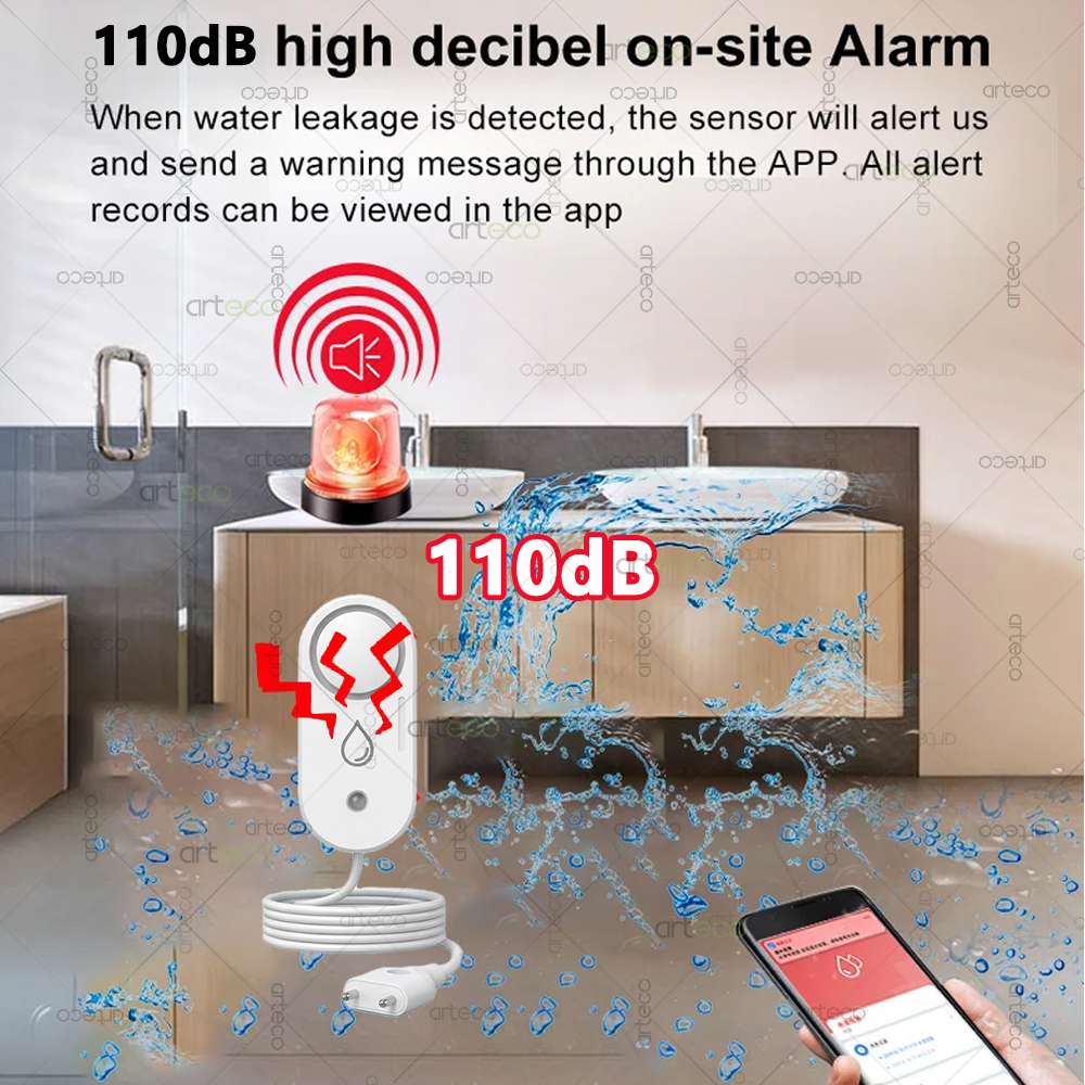 Zigbee Water Leakage Sensor Fl – обзор и цена Home Security App