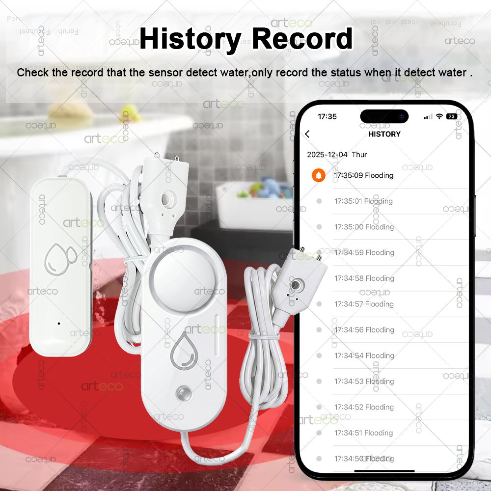 Zigbee Water Leakage Sensor Fl – обзор и цена Home Security App