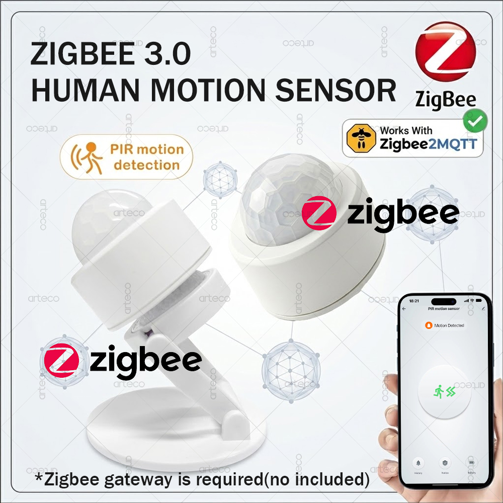 Zigbee 3.0 Mini PIR Motion Sen – обзор и цена Home Security App