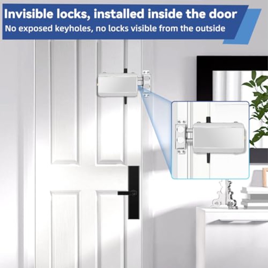 Remote Control Deadbolt Lock f – обзор и цена Home Security Door