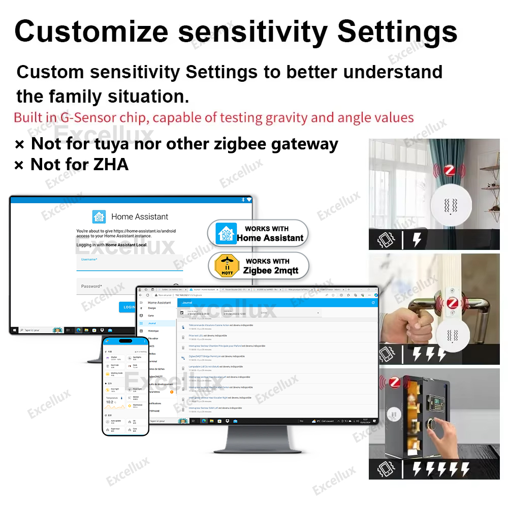 Zigbee 3.0 Smart Vibration Sen – обзор и цена Home Security App