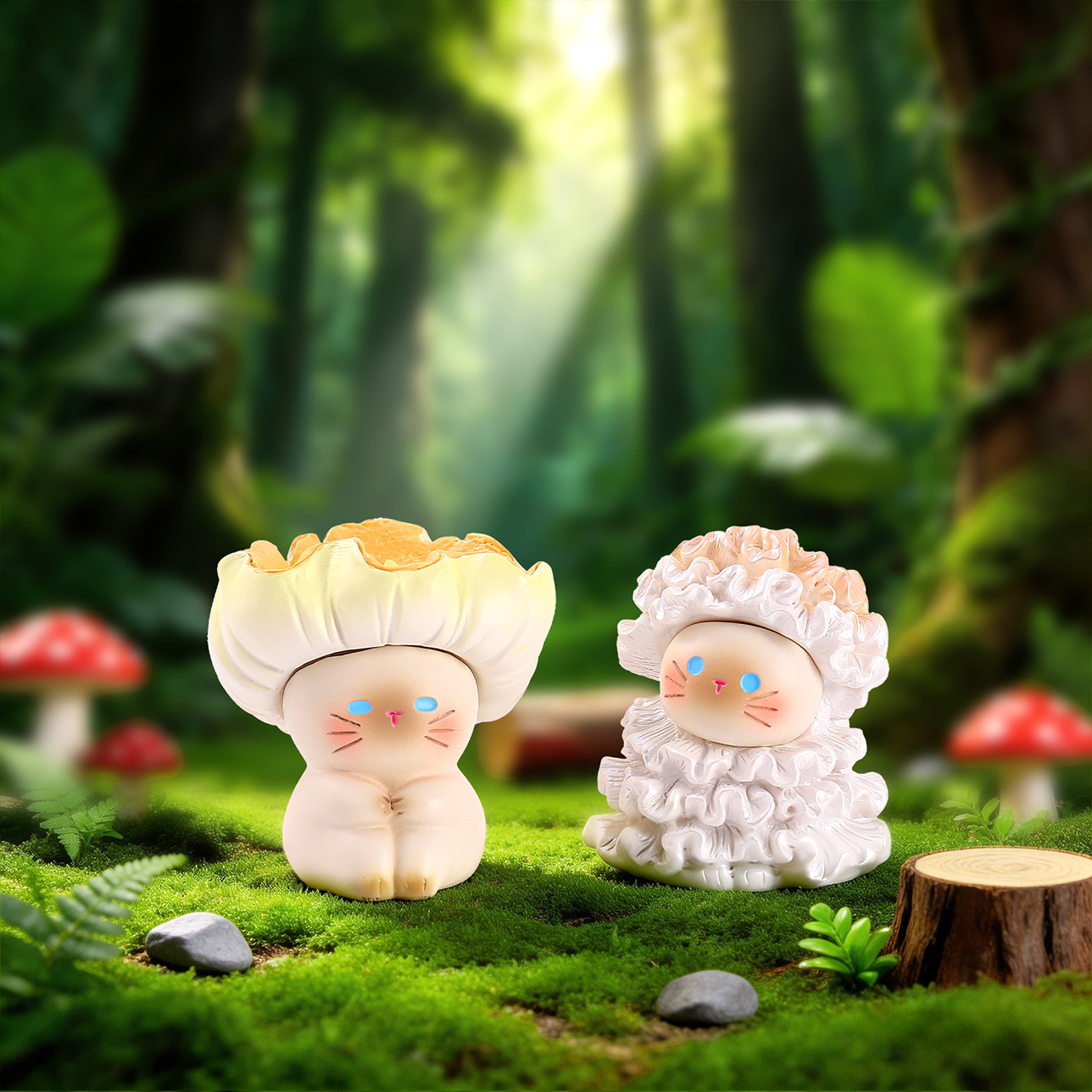 Mushroom Meow Blind Box Cute C – обзор и цена Home Security Items