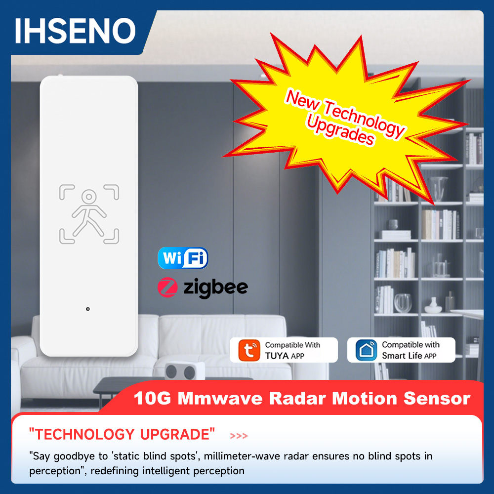 IHSENO Tuya ZigBee Human Prese – обзор и цена Home Security App