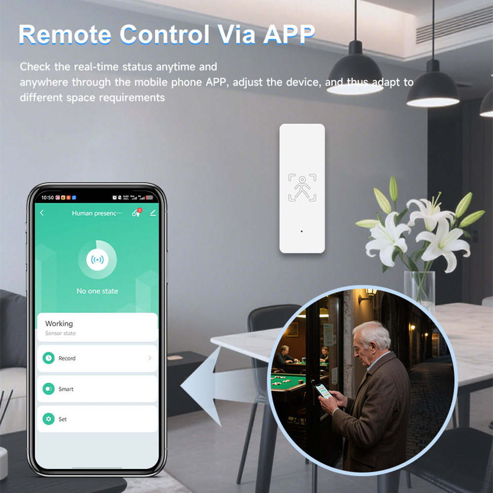 IHSENO Tuya ZigBee Human Prese – обзор и цена Home Security App
