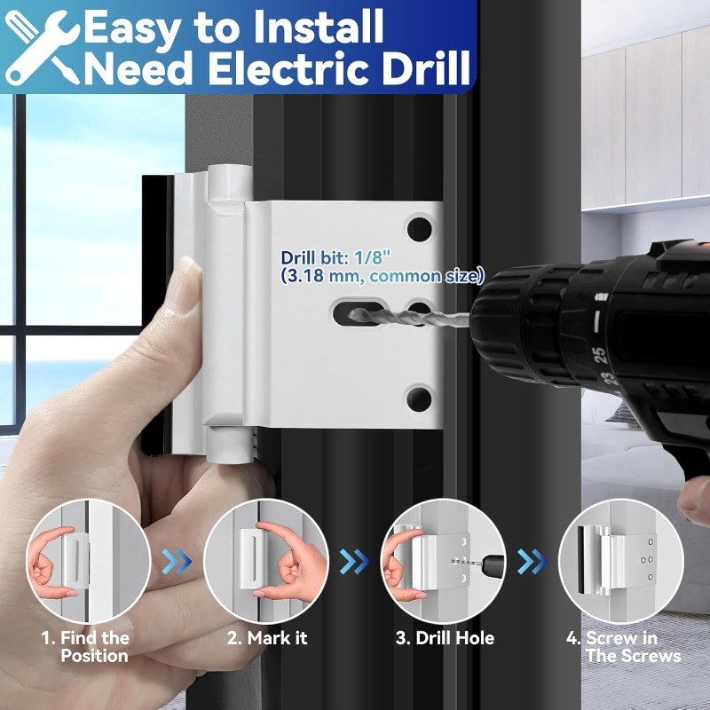 Door Reinforcement Lock Withst – обзор и цена Home Security Door Reinforcement Lock