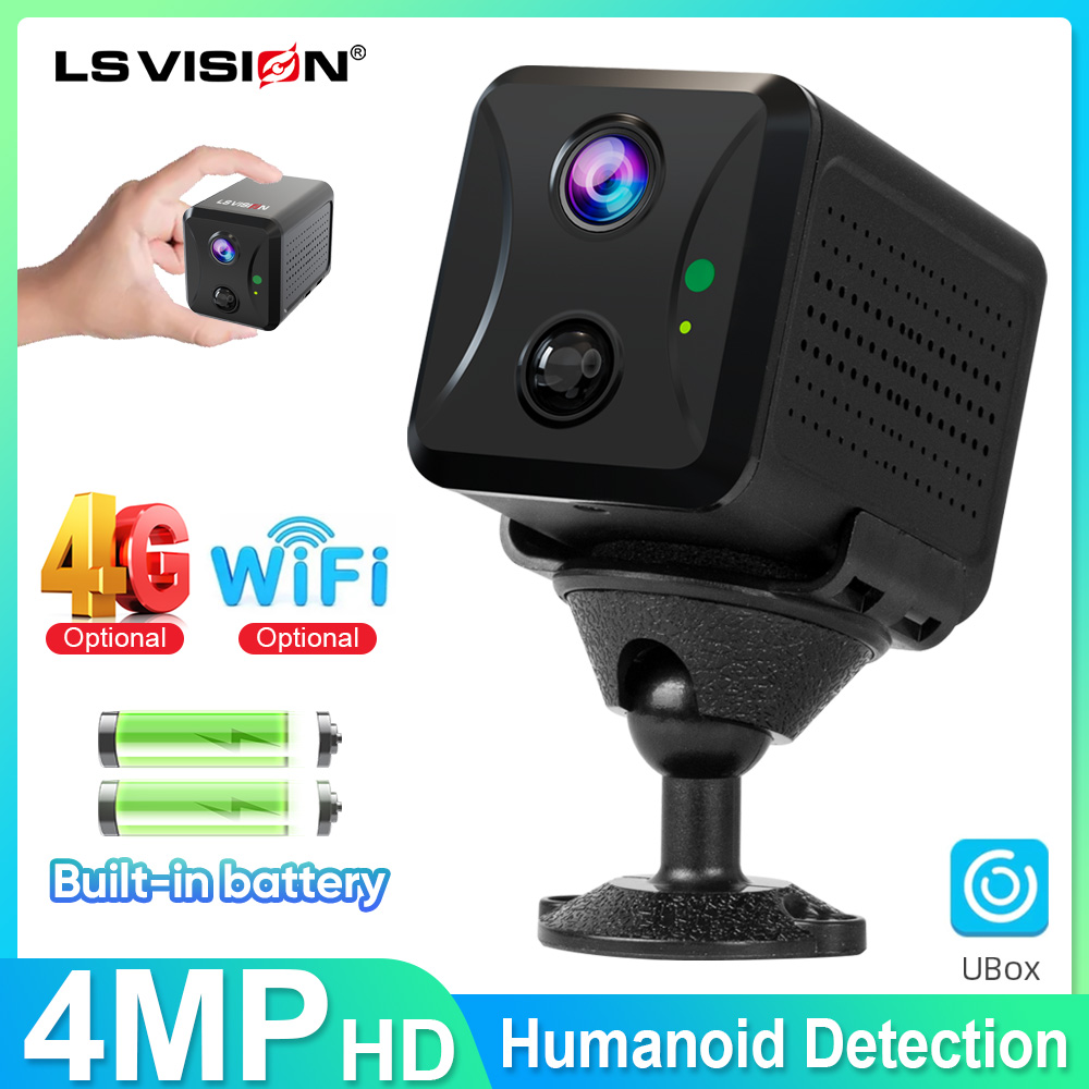 LS VISION Mini Camera 4g Sim C – обзор и цена Home Security Hidden Cameras
