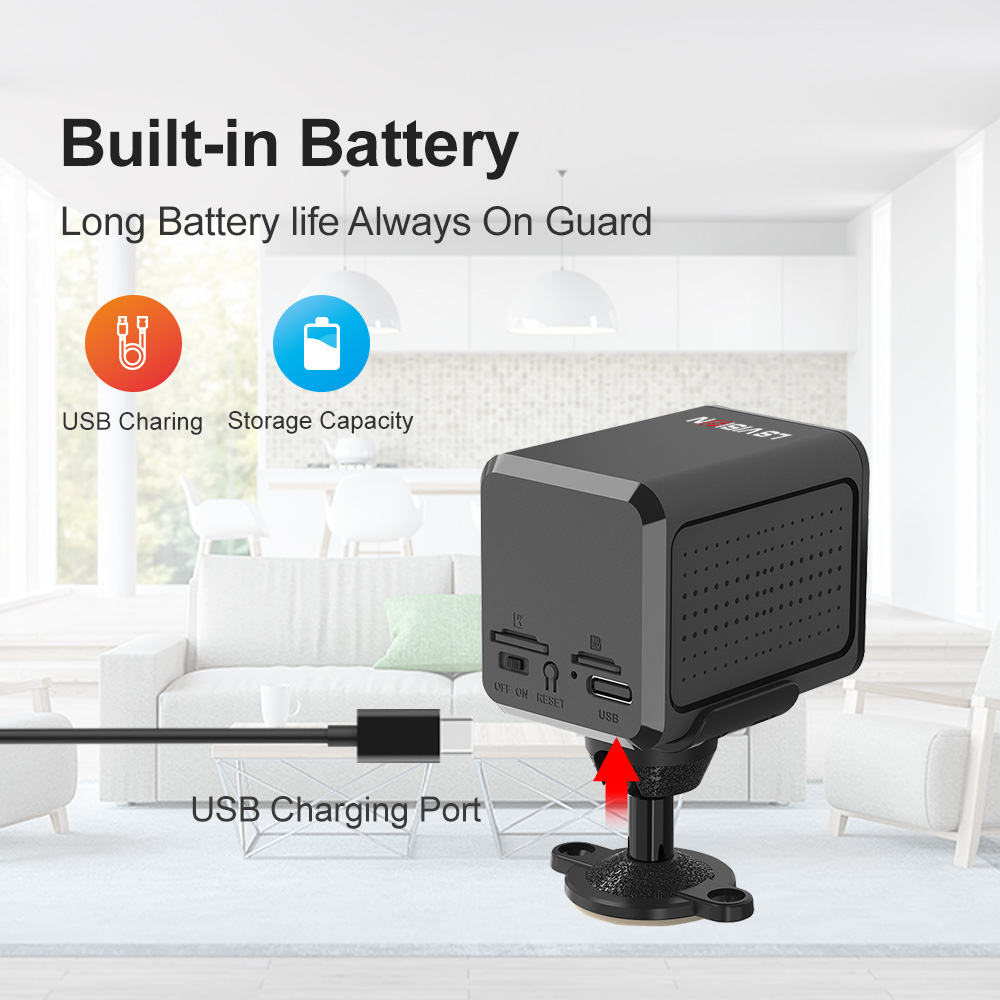 LS VISION Mini Camera 4g Sim C – обзор и цена Home Security Hidden Cameras