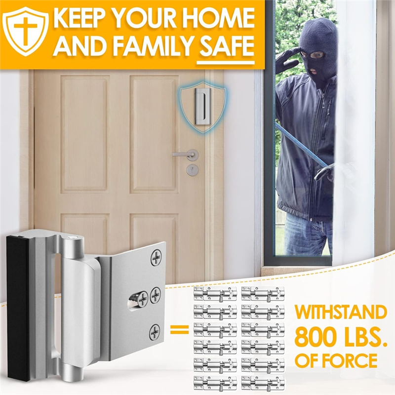 A03F-High Security Front Door  – обзор и цена Home Security Door Reinforcement Lock