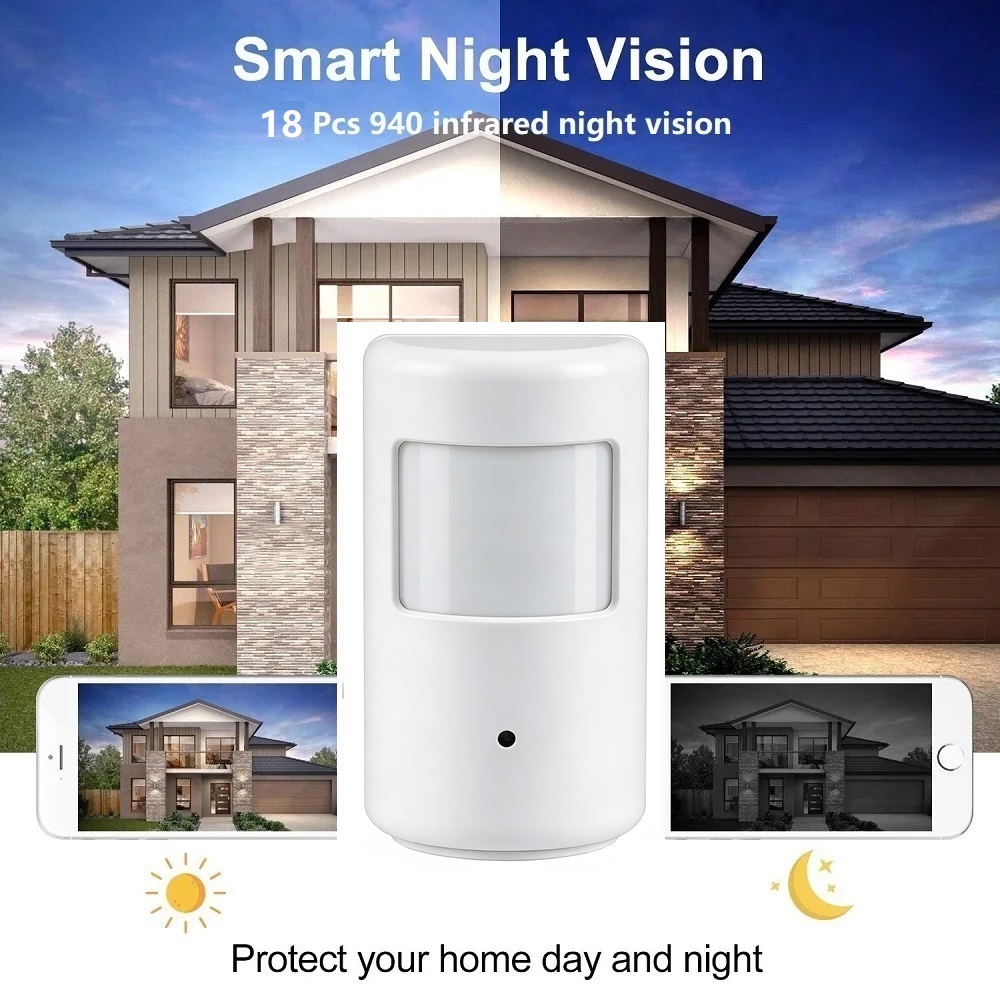 Tuya Smart Mini PIR Style WiFi – обзор и цена Home Security Hidden Cameras