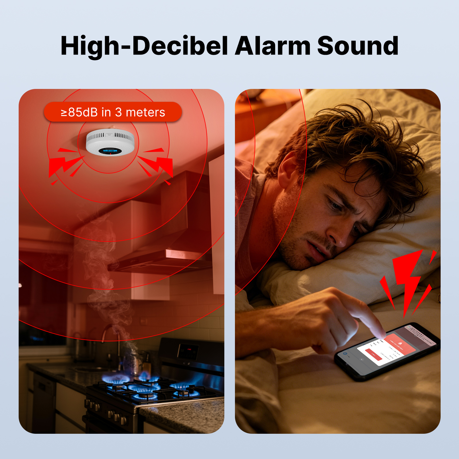 MOES Tuya Zigbee Smart Smoke C – обзор и цена Home Security App