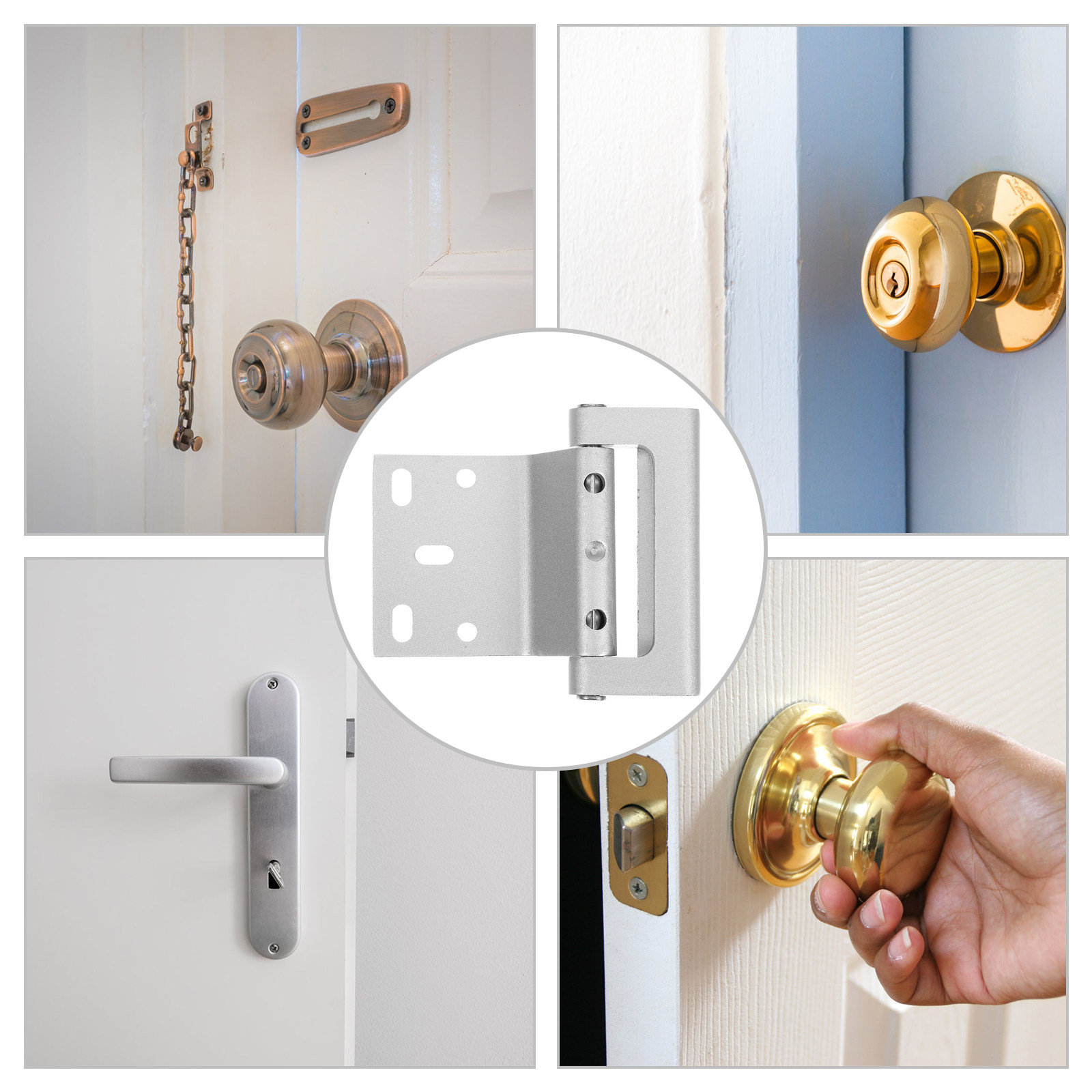 Security Door Lock Childproof  – обзор и цена Home Security Door Reinforcement Lock