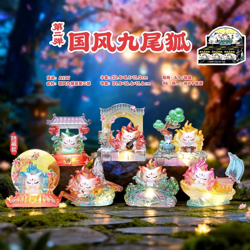Nine Tailed Fox Blind Box Seri – обзор и цена Home Security Items