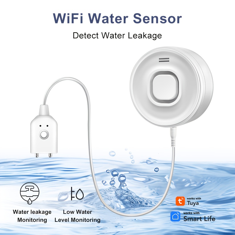 YNF Smart WiFi Water Leak Dete – обзор и цена Home Security App