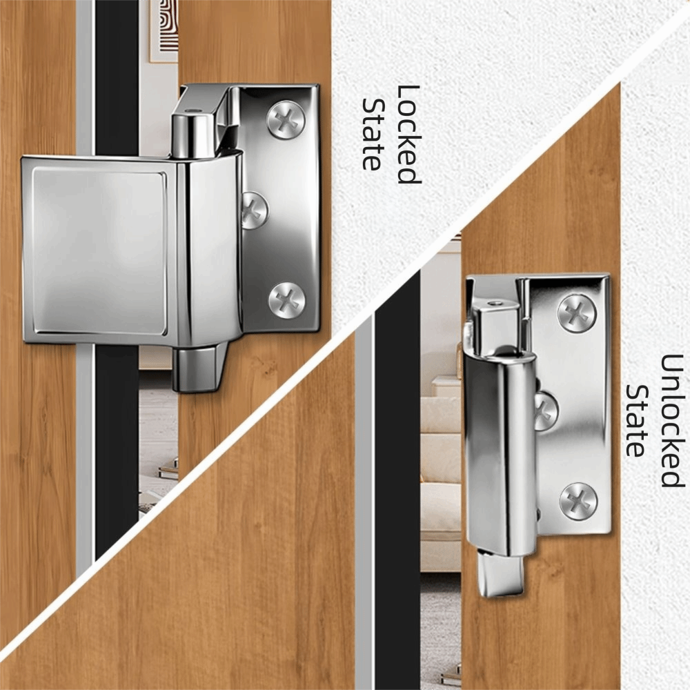 Aluminum Alloy Door Lock Secur – обзор и цена Home Security Door Reinforcement Lock