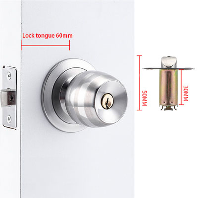 Stainless Steel Golden Round B – обзор и цена Home Security Door