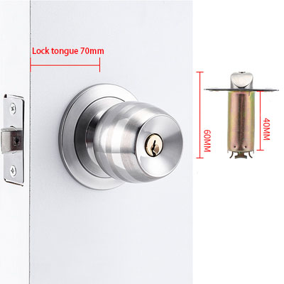 Stainless Steel Golden Round B – обзор и цена Home Security Door