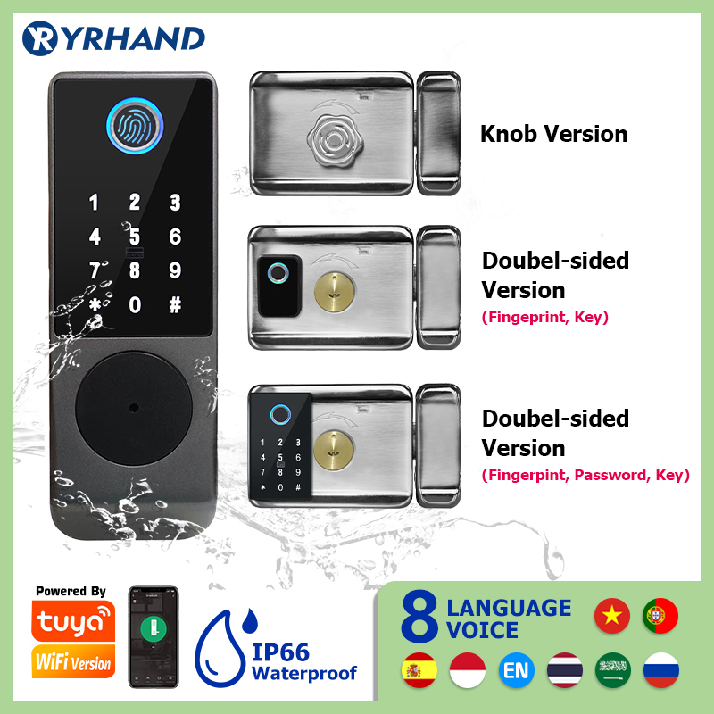 Tuya Smart lock Waterproof Wif – обзор и цена Home Security Packages