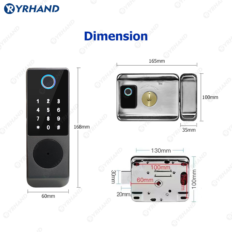 Tuya Smart lock Waterproof Wif – обзор и цена Home Security Packages