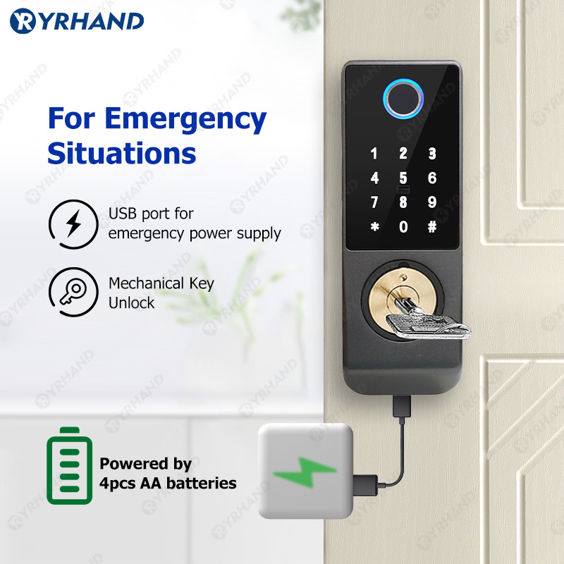 Tuya Smart lock Waterproof Wif – обзор и цена Home Security Packages