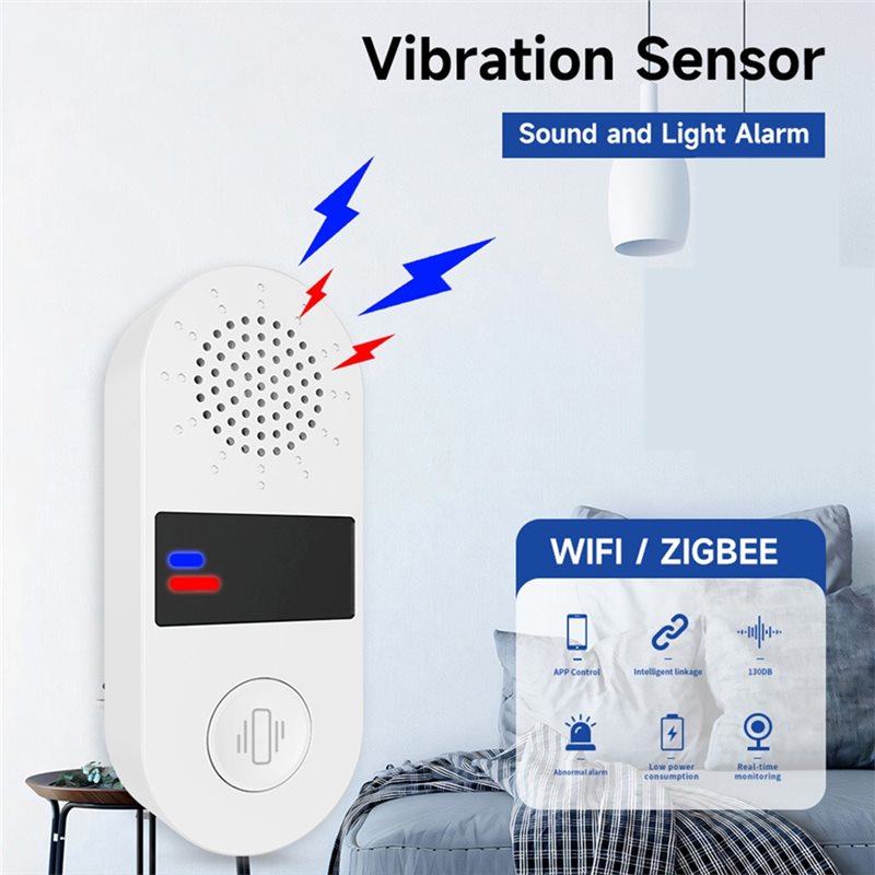 A25P Tuya Wifi Vibration Senso – обзор и цена Home Security App