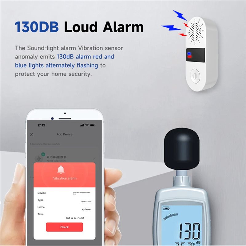 A25P Tuya Wifi Vibration Senso – обзор и цена Home Security App