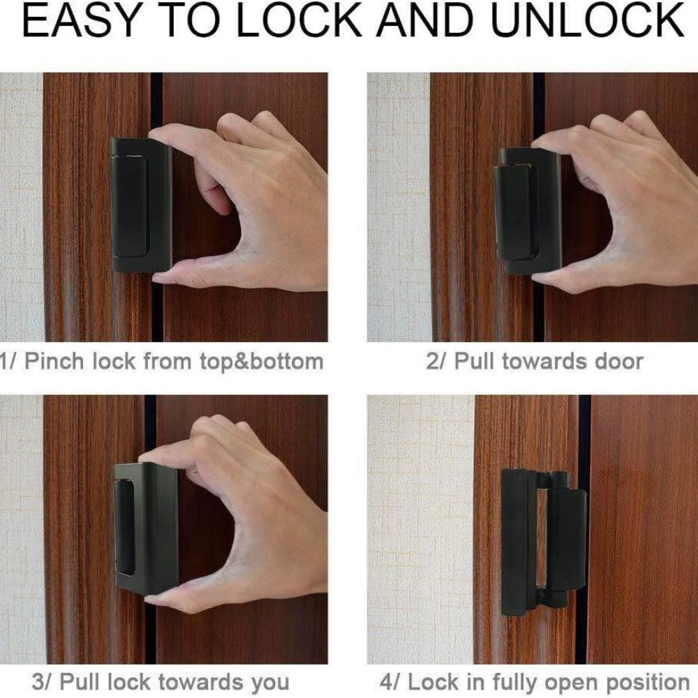 Aluminum Alloy Door Reinforcem – обзор и цена Home Security Door Reinforcement Lock
