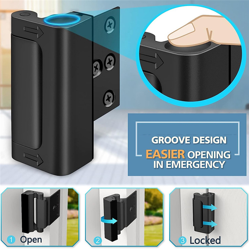 TFORU-Home Security Door Lock  – обзор и цена Home Security Door Reinforcement Lock